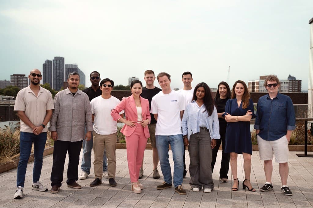 The SAPI team on a London rooftop