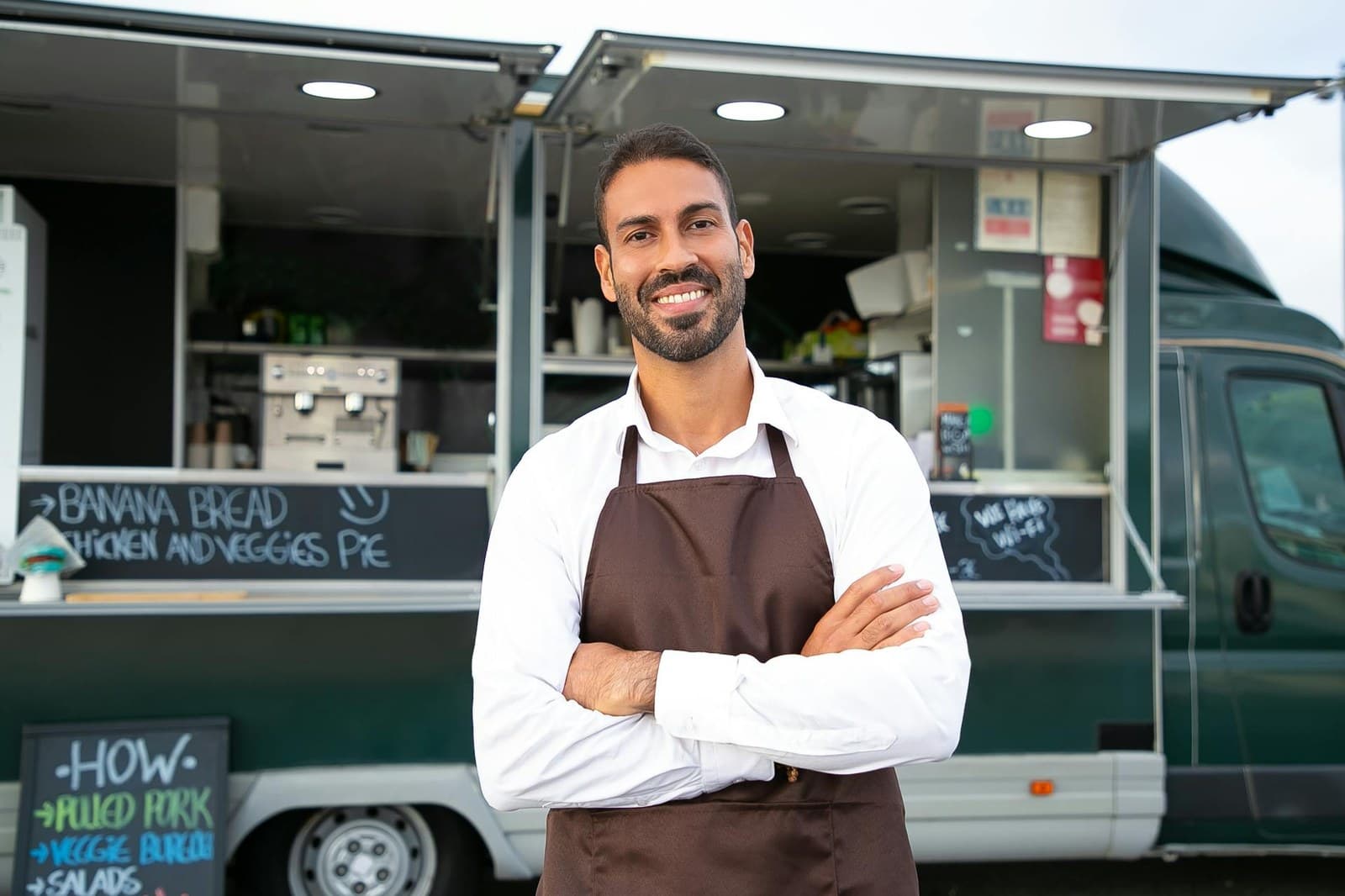 Team at work in a small business